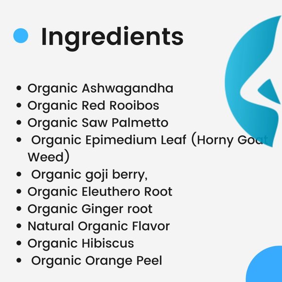 Fertility Tea For Men/Males: Organic Herbal Loose-Leaf Fertility Tea - Picture 4 of 5